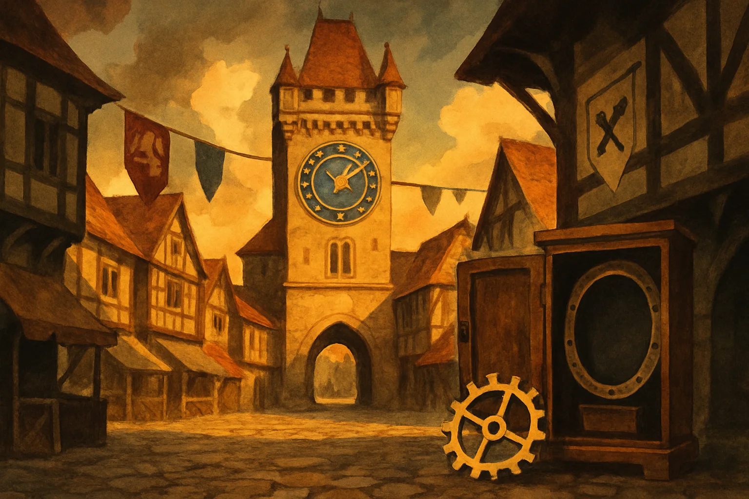 Cover art for The Clocktower That Stopped